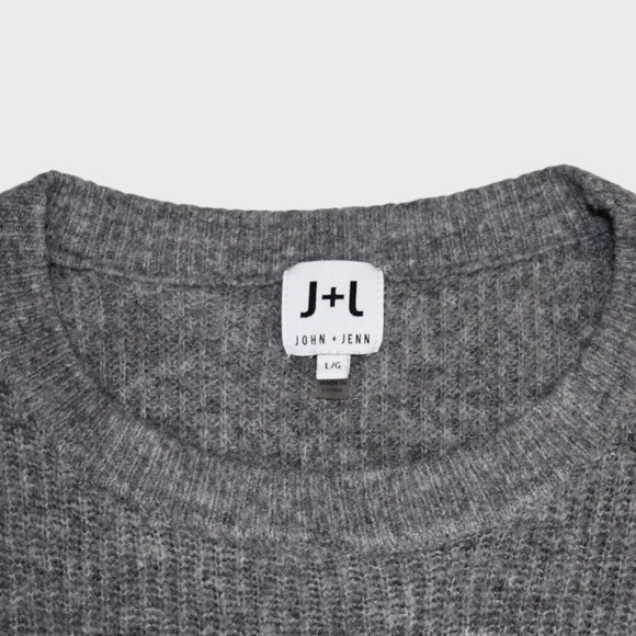 John + Jenn Ribbed Stripe Sleeve Sweater - Picture 5 of 5